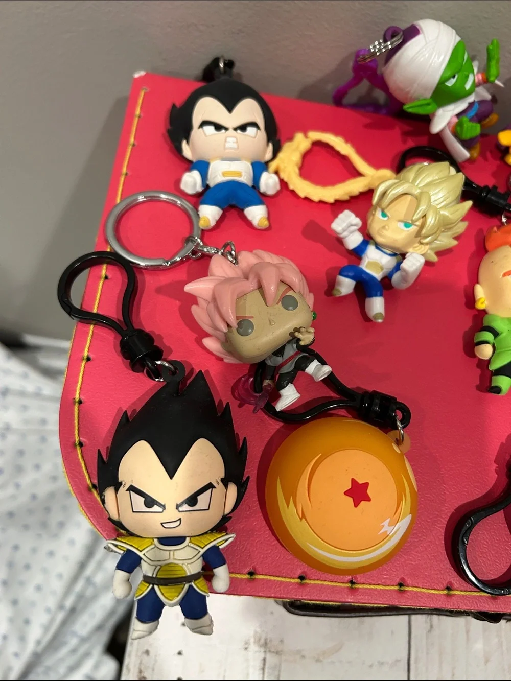 Dragon Ball Z Cartoon Character Keychain Set - 19 in all